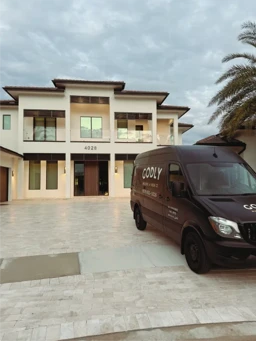 commercial cleaning service team member