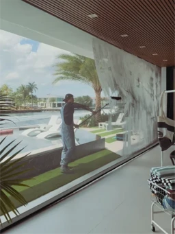 gutter cleaning service professional