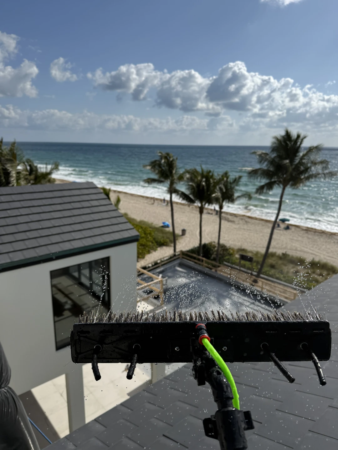 solar panel cleaning service in South Florida